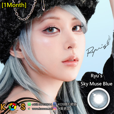 [1Month]Olola Ryu's Sky Muse Blue 류스 스카이 뮤즈 블루